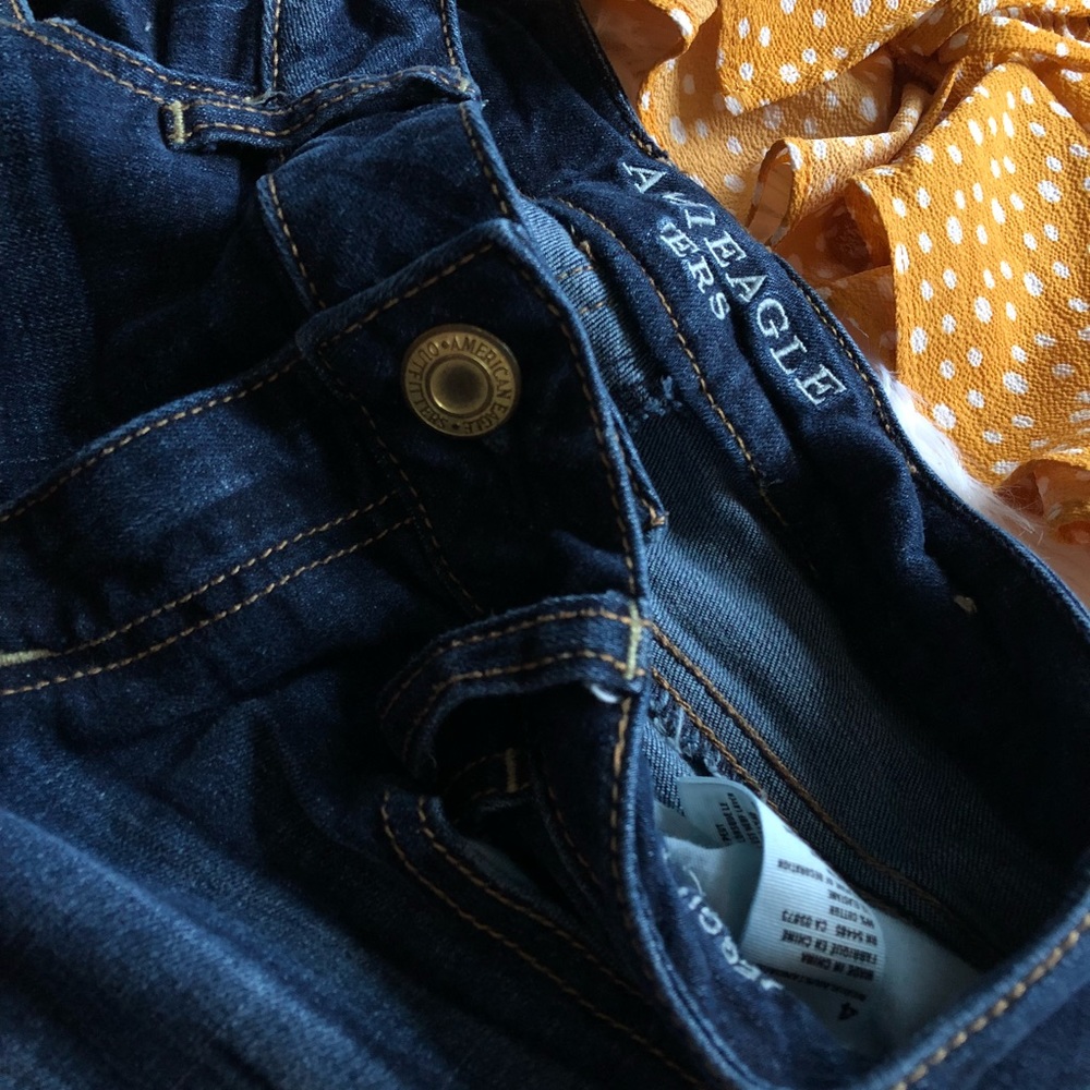 American Eagle Dark Wash Denim Jeans